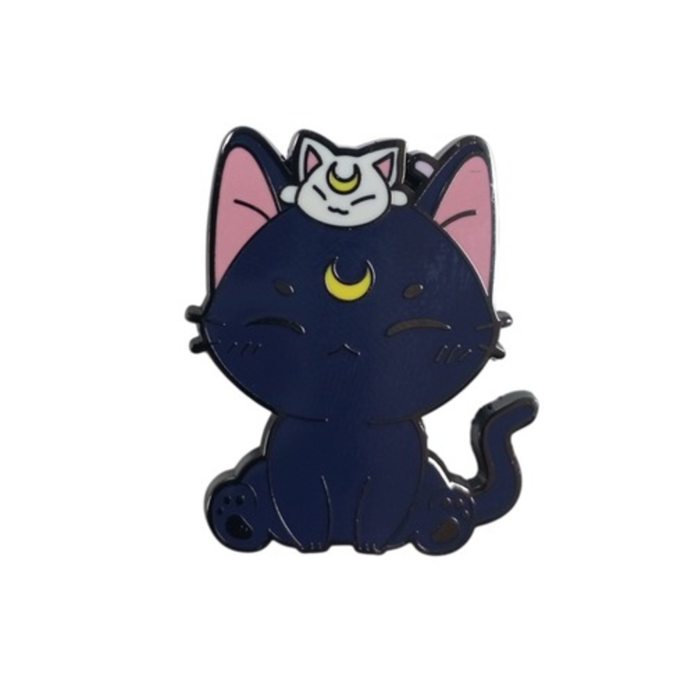 Viz Media Sailor Moon - Chibi Luna w/ Mini Artemis Character Enamel